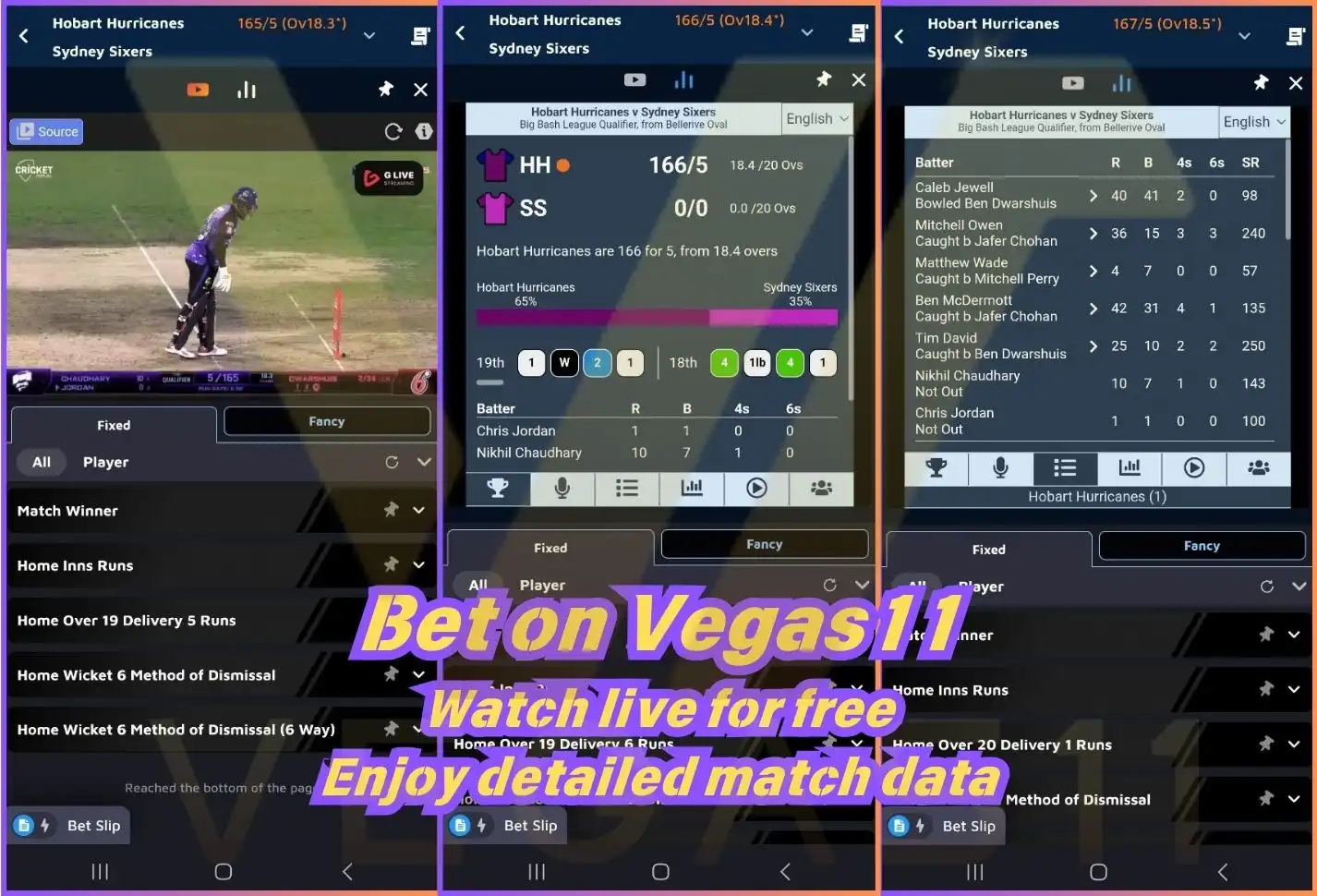 Test Match Live on Vegas11