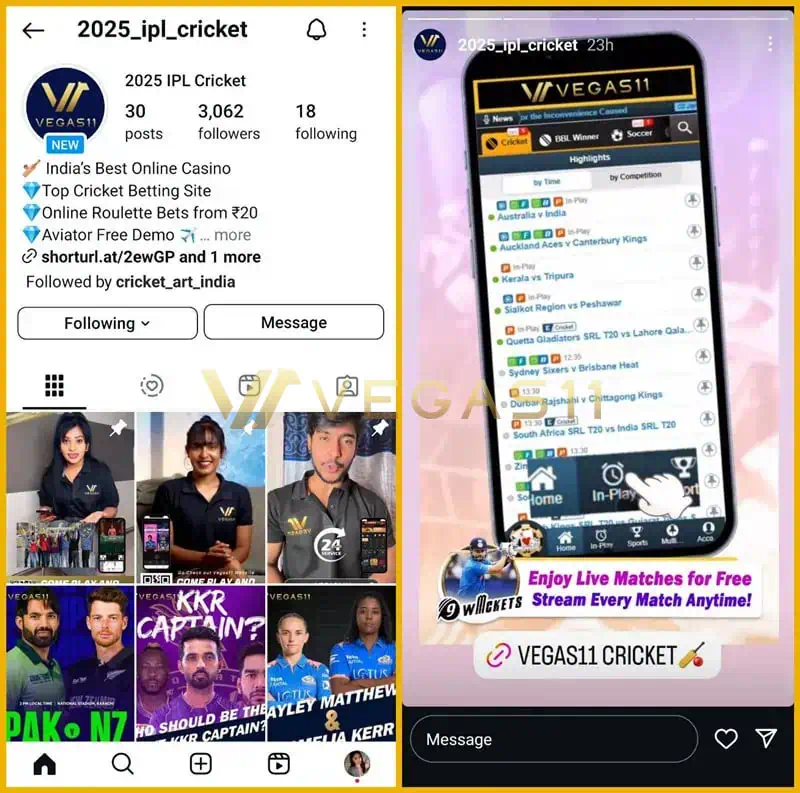 Online casino recommended by Indian IG influencers
