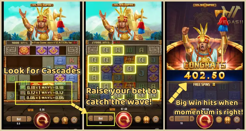 golden empire jili tips