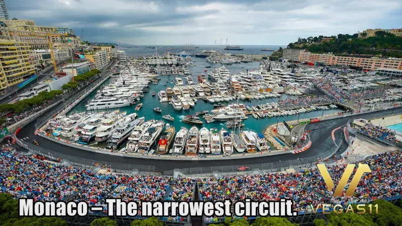 F1 Monaco - The narrowest circuit