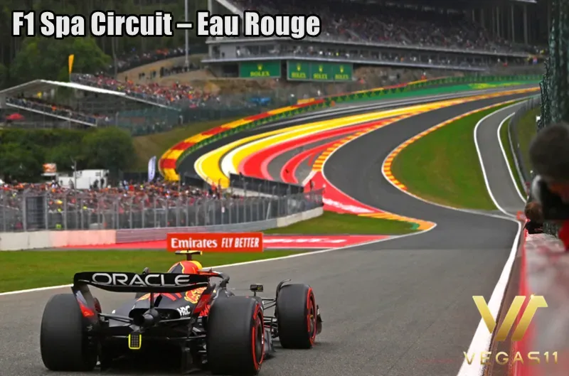 F1 Spa Circuit – Eau Rouge
