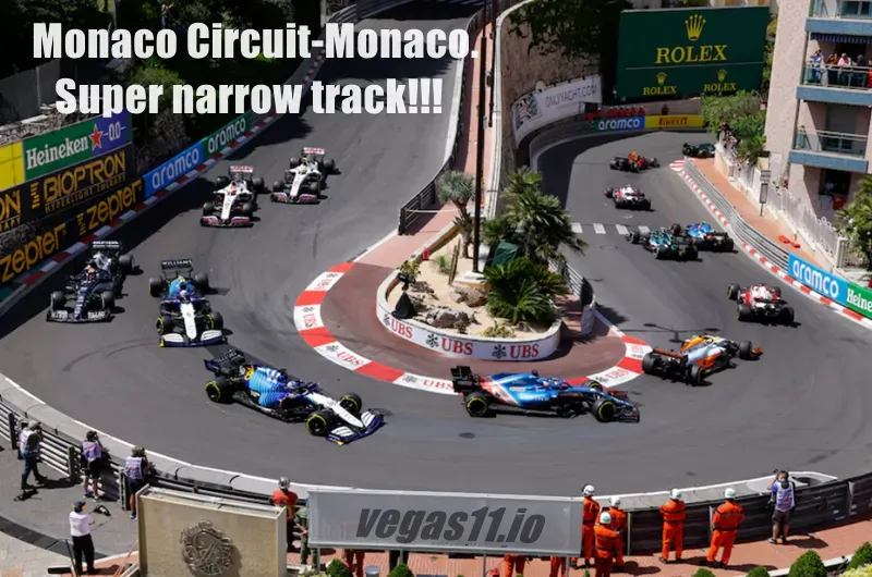 Permanent F1 race venue – Monaco Circuit