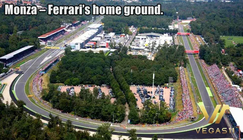 F1 Monza – Ferrari’s home ground.