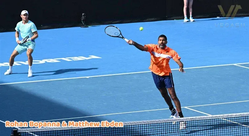 Rohan Bopanna and Matthew Ebden - US Open 2024 semi-final