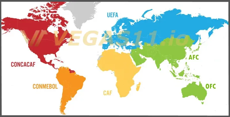World Cup Qualifying Regions