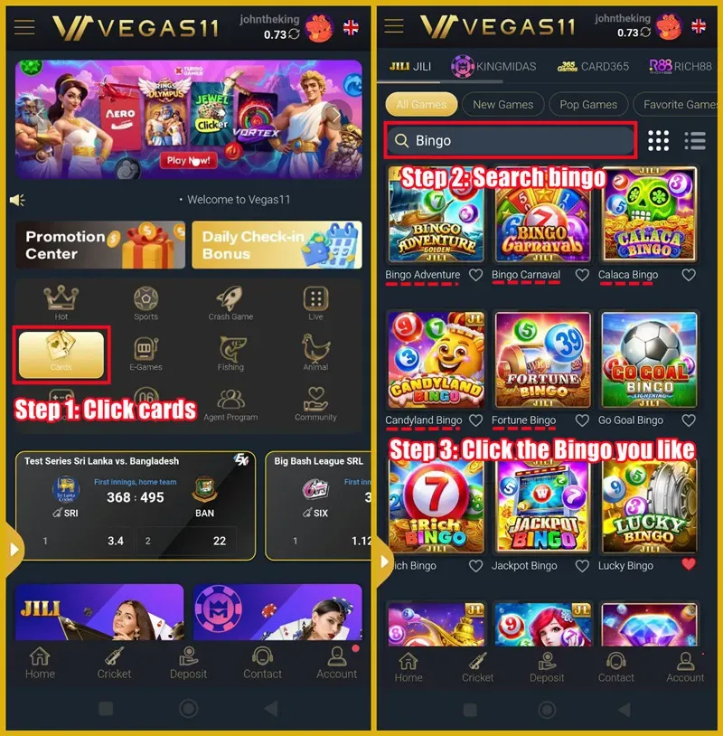 How to play online Bingo