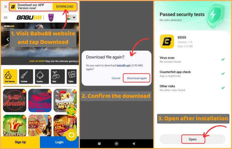 Babu88 APK download guide