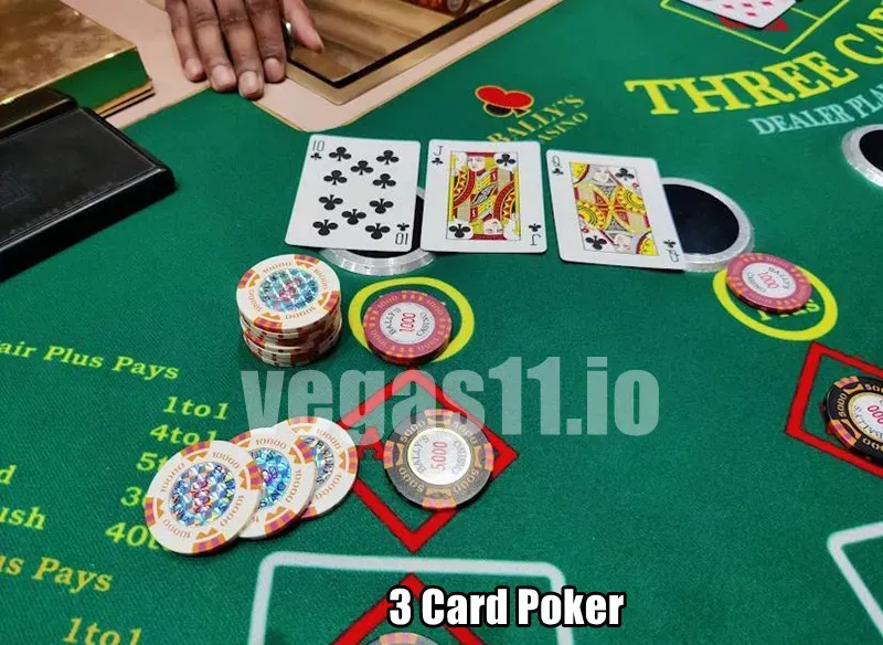 Bally's Casino - 3 Card Poker