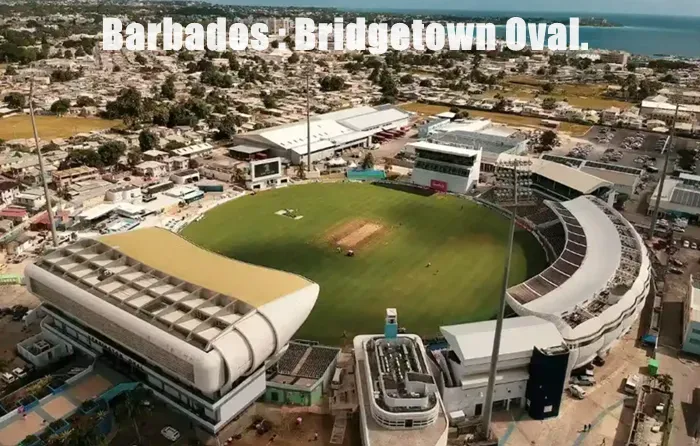Barbados : Bridgetown Oval.