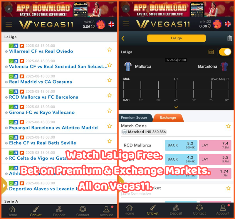 La Liga online betting