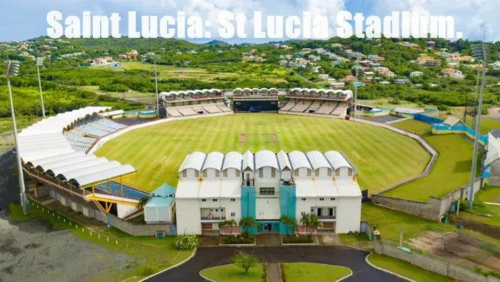 Saint Lucia: St Lucia Stadium.