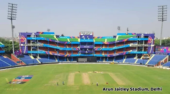 Arun Jaitley Stadium in Delhi, one of the venues for the 2025 West Indies tour of India.