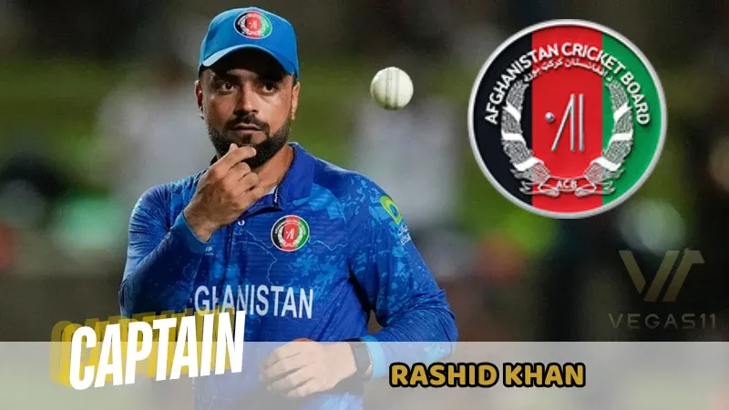 Rashid Khan Afghanistan captain UAE T20I Tri-Series 2025