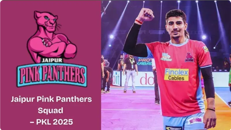 2025 Jaipur Pink Panthers