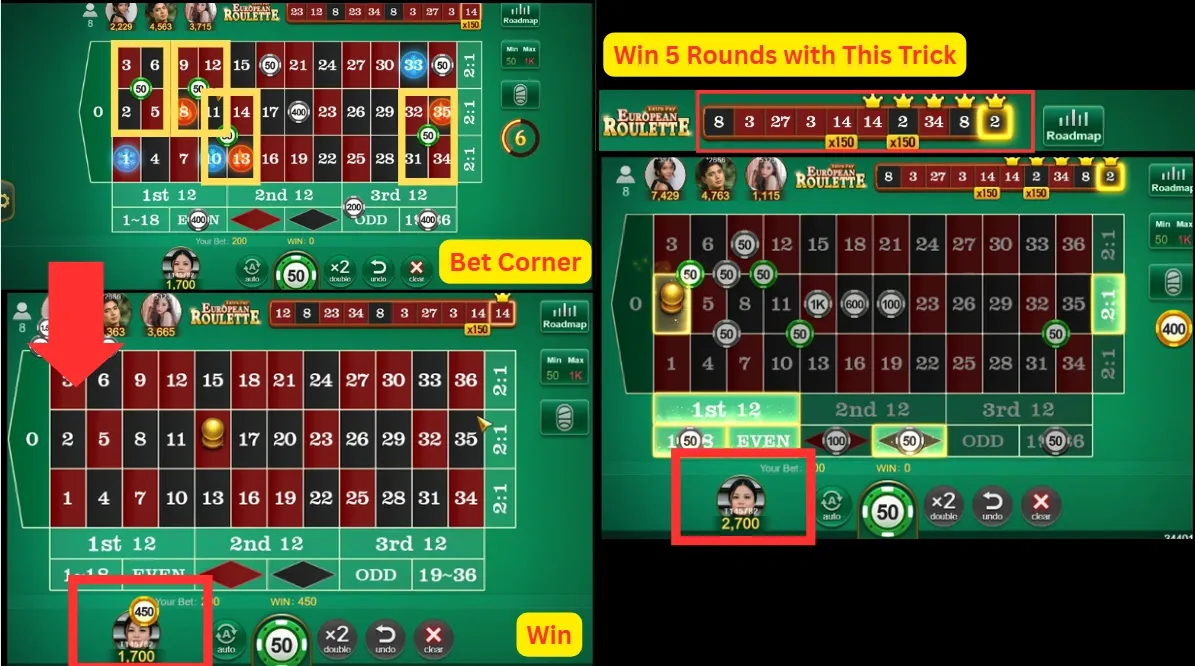 High Rate Corner Bet Showcase 2