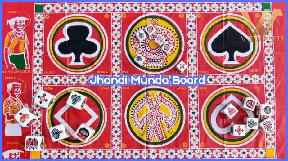 Jhandi Munda Dice Game Board